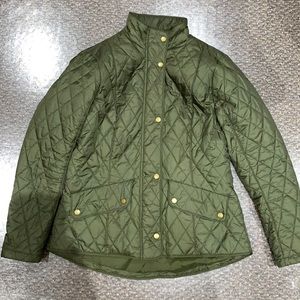 Green Quilted Barbour Jacket